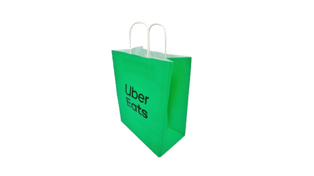UberEats Paper Bags