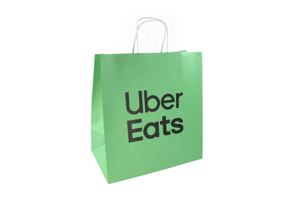 Sacs en papier Uber Eats (350 pcs)
