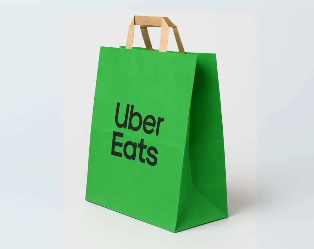 Sacs en papier Uber Eats (200 pcs)