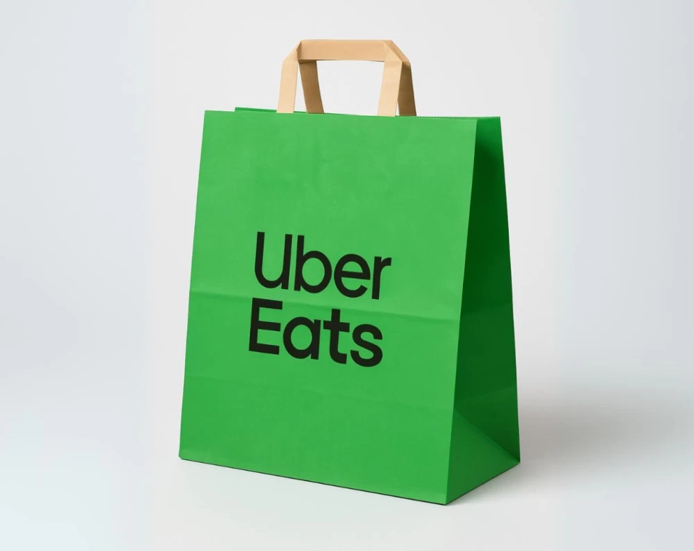 Sacs en papier Uber Eats (200 pcs)
