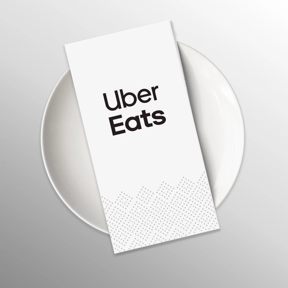 Uber Eats Markenservietten (720 Stück)